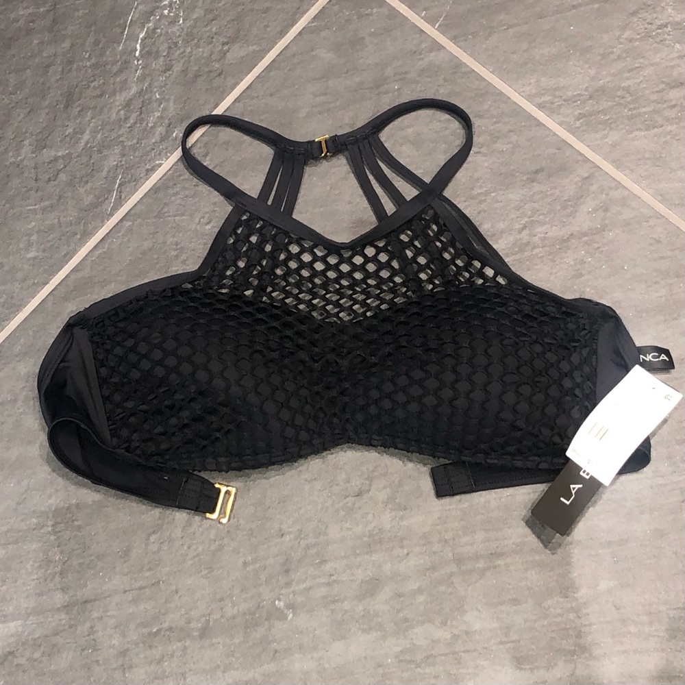 NWT La Blanca Bikini Top Size 10